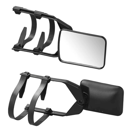 Universele Opzetspiegel Caravanspiegel Basic PM – Verstelbare Spiegel voor 4x4 Camper en Bestelwagen - Eenvoudige Montage - E - gekeurd - VCTparts.nl