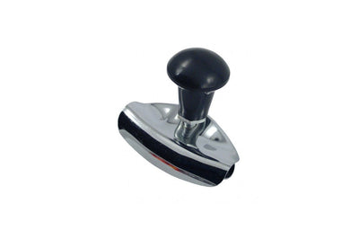Universele Stuurknop Auto 360 Graden - Zilveren Rechte Wheel Spinner voor Stuurwiel met Eénhands Bediening