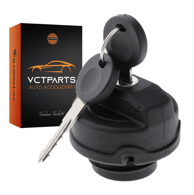 Universele Tankdop met Slot Zwart 40-70mm voor Volkswagen Audi Skoda Opel Seat Porsche