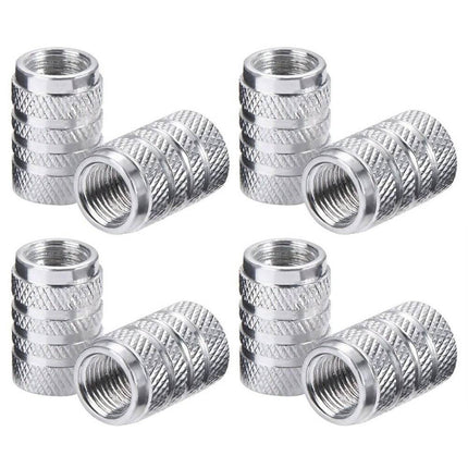 VCTparts Universele Ventieldoppen Aluminium Blauw – Set van 4 Stuks voor Auto, Motor en Fiets NORGOS 2