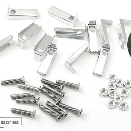 VCTparts Universele Voetpedaal Auto Pedalen Aluminium Sierstukjes Automaat [Rem - Gas] NORGOS 6