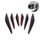 VCTparts Universele Voorbumper Spoiler Vinnen Carbon (set) NORGOS 8
