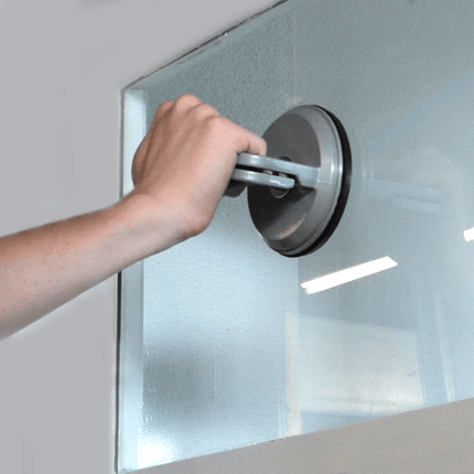 Vacuümheffer Autodeuk Uitdeuker Aluminium met Zuignap Glas Plaatdrager Tool zilver - VCTparts.nl