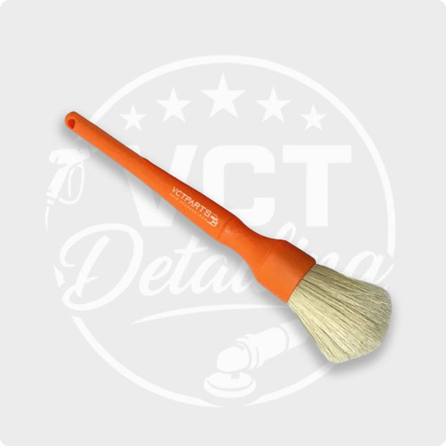 VCTdetailing Extra Stevige Velgen Detail Kwast van Zwijnhaar voor Hardnekkig Vuil Oranje - VCTparts.nl