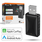 VCTparts 2 - in - 1 Wireless CarPlay Adapter – Eenvoudige Plug en Play Mini Dongle voor CarPlay en Android Auto - VCTparts.nl