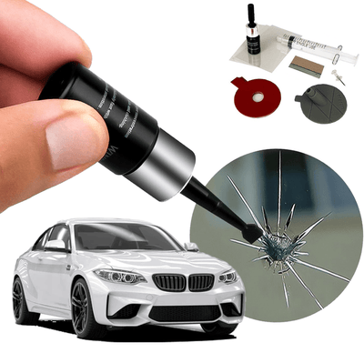 VCTparts Auto Voorruit Reparatieset – Compleet Kitje met Vloeistof Injectiesysteem tegen Barsten en Sterretjes in Glas of Ruit