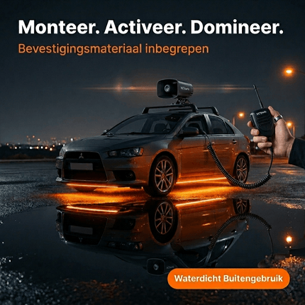VCTparts Auto Waarschuwing Alarm Sirene 12V 110dB – Air Hoorn Megafoon PA Speaker met Microfoon en 5 Tonen NORGOS 3
