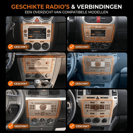 VCTparts CarPlay & Android Auto Autoradio voor Opel Astra, Combo, Corsa, Vectra, Zafira, Vivaro, Meriva – GPS Navigatie & Touchscreen – Inbouwen / Inbouwservice / Installatie Ainavi 6