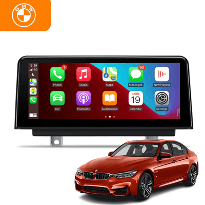 CarPlay & Android Auto Draadloos Scherm voor BMW 3 Serie (F30, F31) & 4 Serie (F32, F33, F34, F36) – NBT Multimedia Display, GPS Navigatie & Touchscreen – Inbouwen / Inbouwservice / Installatie