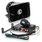 VCTparts CJB - 200W 120dB Auto Sirene Set – Professionele Politie Sirene Speaker met Microfoon en 9 Tonen 200W 12V 24V Heavy Duty NORGOS 1