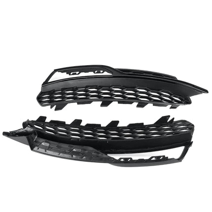 Voorbumper Mistlicht Grille Grill Cover voor Audi A3 S-line S3 2014-2017 Honinggraat Sport(Set Links en Rechts) zwart - VCTparts.nl