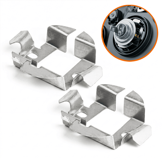 VCTparts Koplamp Fittingen Adapters 2stuks H7 HiD/LED - Geschikt voor VW, Mercedes, Audi en Opel - Ombouw LED Xenon Conversie Plug Lampvoet Converter Combideal 1