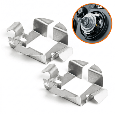 Koplamp Fittingen Adapters 2stuks H7 HiD/LED - Geschikt voor VW, Mercedes, Audi en Opel - Ombouw LED Xenon Conversie Plug Lampvoet Converter