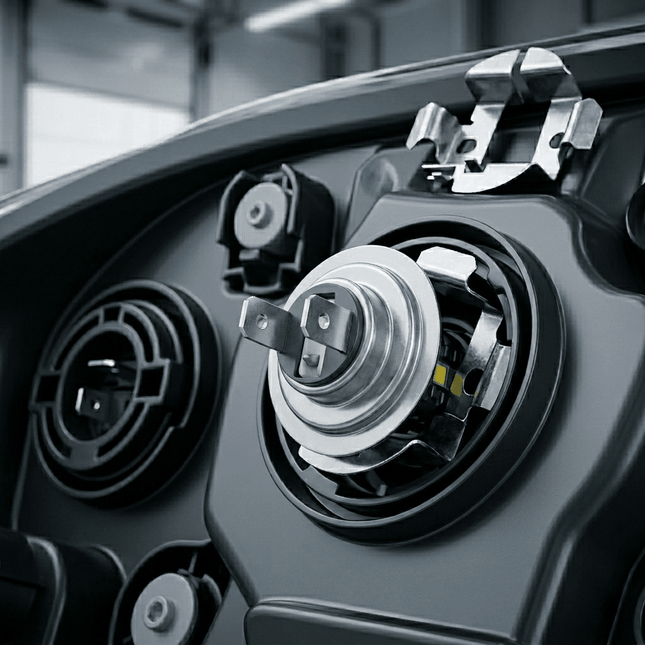 VCTparts Koplamp Fittingen Adapters 2stuks H7 HiD/LED - Geschikt voor VW, Mercedes, Audi en Opel - Ombouw LED Xenon Conversie Plug Lampvoet Converter Combideal 2