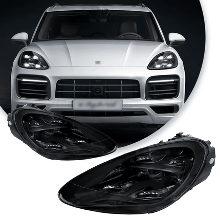 VCTparts LED Matrix Koplampen voor Porsche Cayenne 958 naar 2023 Upgrade – Plug en Play Headlights voor 958.1 Autolamp - VCTparts.nl