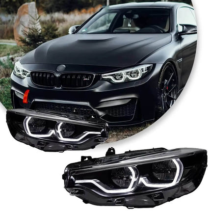 VCTparts LED Projector Koplamp Angel Eye - voor BMW 4 Serie F32/F36 (2016–2019) 6 - Pin Stekker - VCTparts.nl