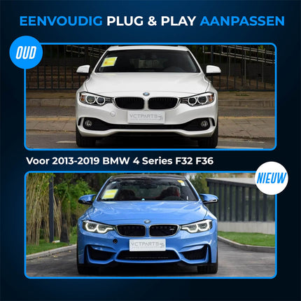 VCTparts LED Projector Koplamp Angel Eye - voor BMW 4 Serie F32/F36 (2016–2019) 6 - Pin Stekker - VCTparts.nl