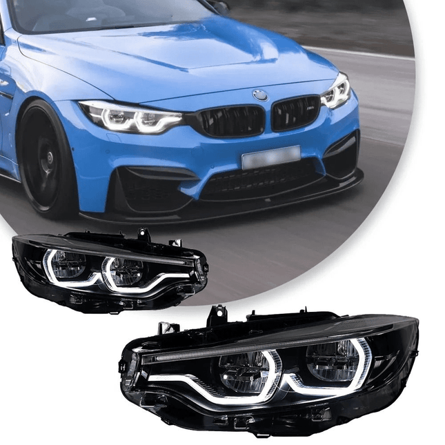 VCTparts LED Projector Koplamp Angel Eye - voor BMW 4 Serie F32/F36 (2016–2019) 6 - Pin Stekker - VCTparts.nl