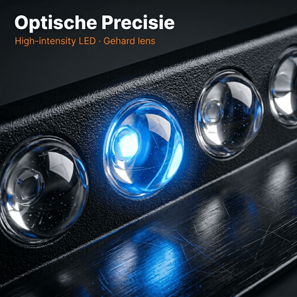 VCTparts VCTparts Premium Raamflitser Blauw LED Stroboscoop – 12V Zwaailicht met Zuignap 12 LED 8 Standen – Verhoog je Zichtbaarheid en Veiligheid NORGOS 4