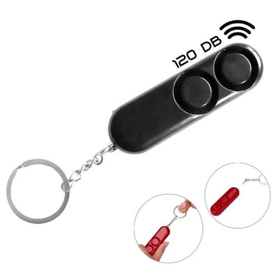 Veiligheid 120dB Zelfverdediging Alarm Tas / Sleutelhanger