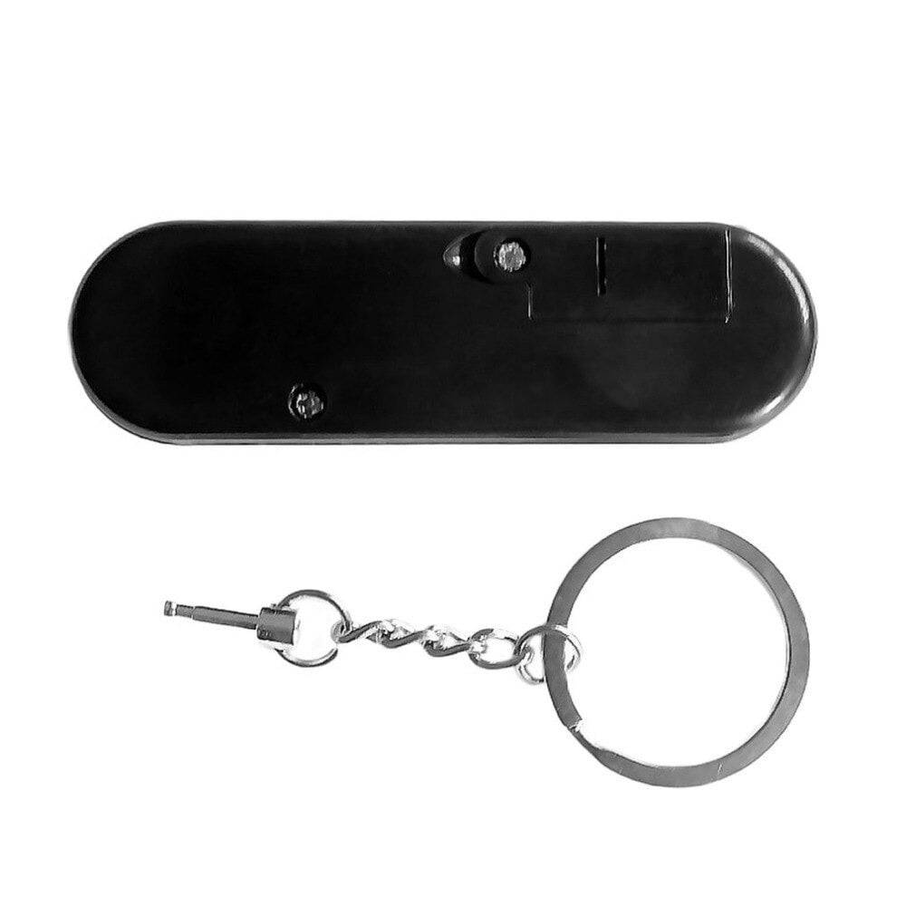 Reflecterende sleutelhanger - Veiligheid in het donker - set van 9