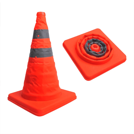 VCTparts Veiligheidspilon Opvouwbaar Reflecterend Oranje [Verkeerspilon - Pion] VCTparts 1
