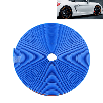 VCTparts Velgen Bescherming Flexibele Decoratie Strip met Tape Blauw (8 meter) NORGOS 10