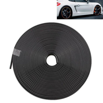 VCTparts Velgen Bescherming Flexibele Decoratie Strip met Tape Zwart (8 meter) NORGOS 1