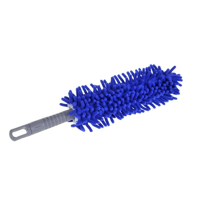Velgen Reiniging Scrubber Borstel Chenille 40cm Blauw