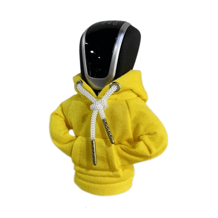 VCTparts Versnellingspook Hoes Hoodie Versiering voor de Schakel Pook Knop - Geel [Trui Sweater] NORGOS 1