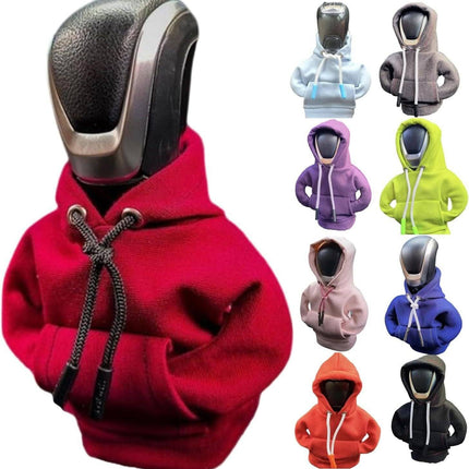 Versnellingspook Hoes Hoodie Versiering voor de Schakel Pook Knop - Oranje [Trui Sweater] - VCTparts.nl