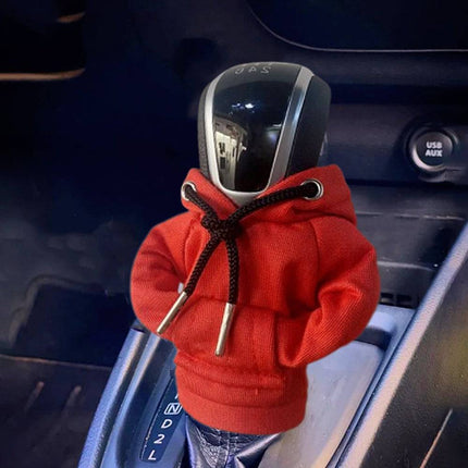 VCTparts Versnellingspook Hoes Hoodie Versiering voor de Schakel Pook Knop - Rood [Trui Sweater] NORGOS 2