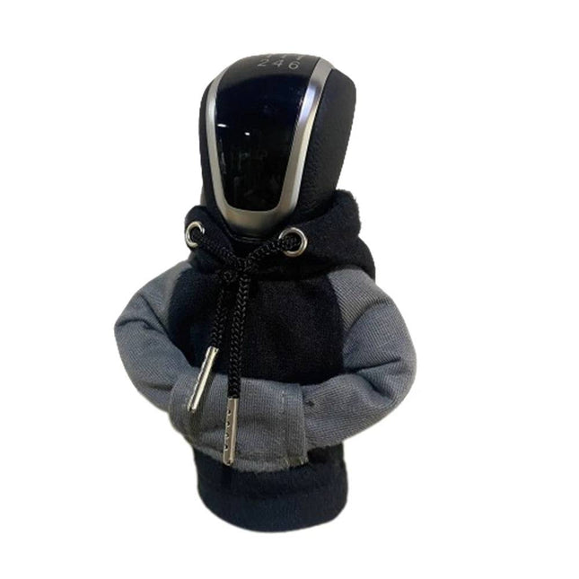 VCTparts Versnellingspook Hoes Hoodie Versiering voor de Schakel Pook Knop zwart Grijs [Trui Sweater] NORGOS 5