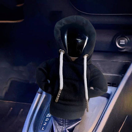 VCTparts Versnellingspook Hoes Hoodie Versiering voor de Schakel Pook Knop zwart [Trui Sweater] NORGOS 2