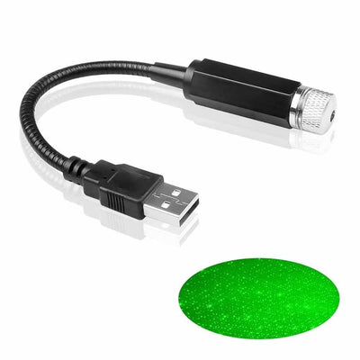 Verstelbare Sterrenhemel Laser Plafond - Groen [Interieur Verlichting Dak]
