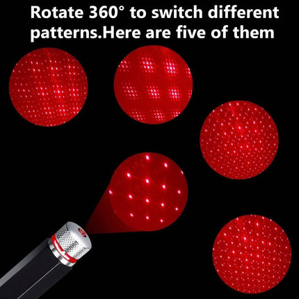 VCTparts Verstelbare Sterrenhemel Laser Plafond - Paars [Interieur Verlichting Dak] NORGOS 3
