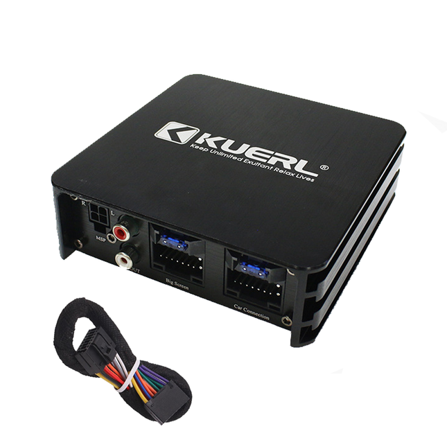 Klasse AB 6-Kanaals Auto DSP Versterker 6x60W – Premium Auto Audio Systeem voor Android Multimediaschermen met Plug & Play Installatie - VCTparts.nl