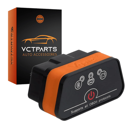 Vgate ELM327 OBD2 Bluetooth Diagnose Scanner – Geschikt voor BimmerCode & Torque – Auto Uitlezen via Android - VCTparts.nl