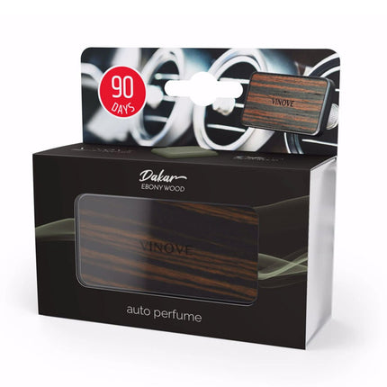 VINOVE VINOVE Autoluchtverfrisser PRESTIGE DAKAR EBONY WOOD AMiO 1