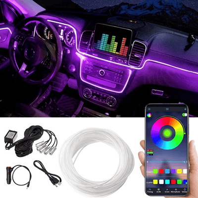 Voertuig Interieur Sfeerverlichting LED Strip 6 Meter