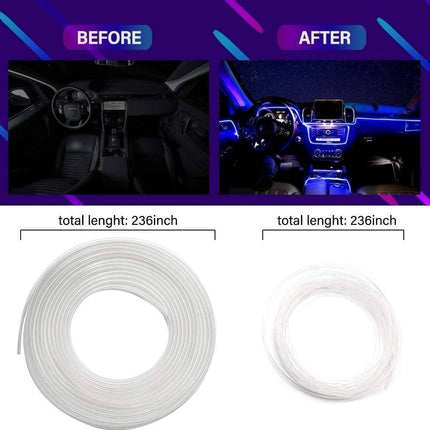 VCTparts Voertuig Interieur Sfeerverlichting LED Strip 6 Meter NORGOS 2