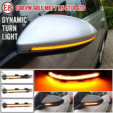 VCTparts Volkswagen Dynamische led Richtingaanwijzer / Knipperlicht [Golf 7 - Jetta - Touran] NORGOS 7