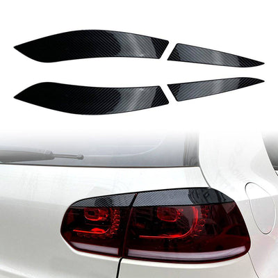 Volkswagen Golf 6 Achterlicht Booskijker Wenkbrauw Carbon (set) Ooglid VW
