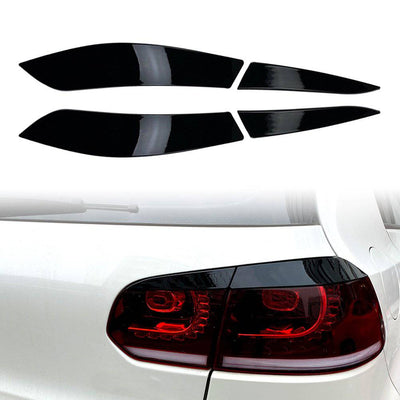 Volkswagen Golf 6 Achterlicht Booskijker Wenkbrauw Zwart (set) Ooglid VW