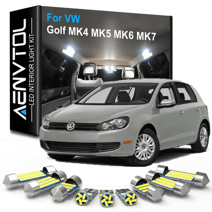 VCTparts Volkswagen Golf 6 Interieur Verlichting Canbus led Wit 6000K NORGOS 5