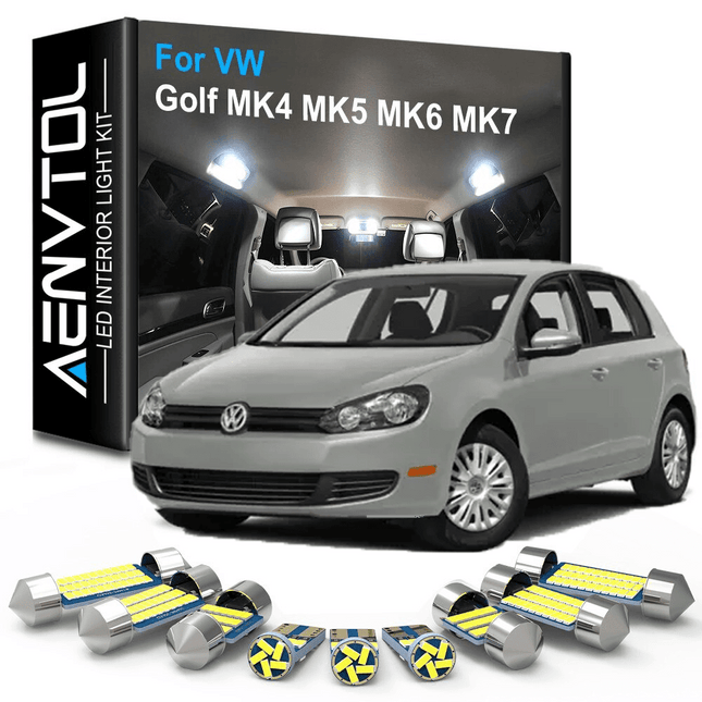 VCTparts Volkswagen Golf 6 Interieur Verlichting Canbus led Wit 6000K NORGOS 5