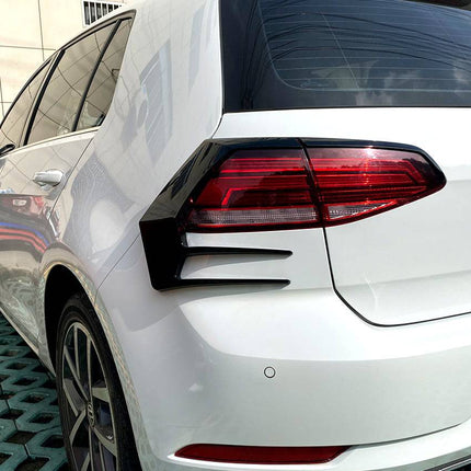VCTparts VCTparts Achterlicht Frame Covers Zwart Glans - Geschikt voor Volkswagen Golf 7.5 2016 - 2019 MK7.5 GTI R Styling Upgrade Set NORGOS 7