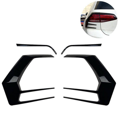 VCTparts Achterlicht Frame Covers Zwart Glans - Geschikt voor Volkswagen Golf 7.5 2016-2019 MK7.5 GTI R Styling Upgrade Set