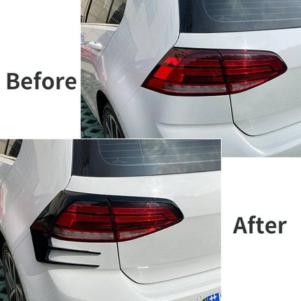 VCTparts VCTparts Achterlicht Frame Covers Zwart Glans - Geschikt voor Volkswagen Golf 7.5 2016 - 2019 MK7.5 GTI R Styling Upgrade Set NORGOS 8