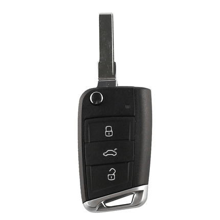 VCTparts Volkswagen Klapsleutel Afstandsbediening Behuizing 2013 - 2020 (excl. chip) NORGOS 2
